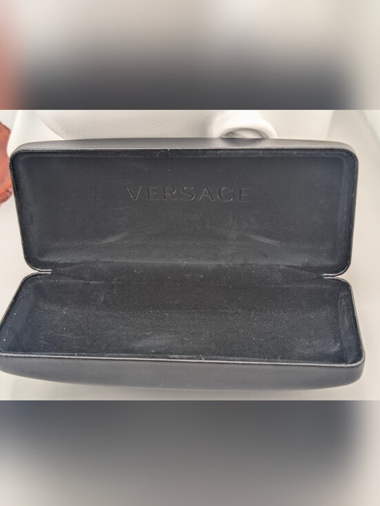 Authentic Versace Black Hard Shell Eyeglass & Sunglasses Case - Like New main image 4